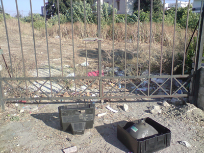 Σκουπίδια στον αρχαιολογικό χώρο