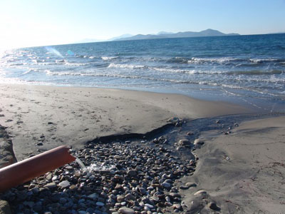 Τα λύματα κατευθείαν στη θάλασσα