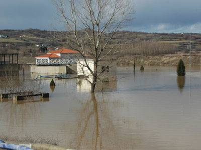 Ακόμα πλημμυρισμένος ο κάμπος της Κορνοφωλιάς