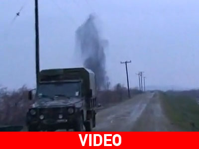 Ανατίναξαν με ΤΝΤ το ανάχωμα στον Έβρο Ανατίναξαν με ΤΝΤ το ανάχωμα στον Έβρο