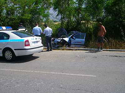 Θανατηφόρο τροχαίο στον Καβρό Κρήτης