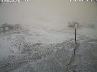 Τα πρώτα χιόνια στον Παρνασσό