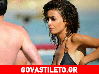 Φωτογραφίες από τις βουτιές στη Μύκονο της Ελένης Φουρέιρα