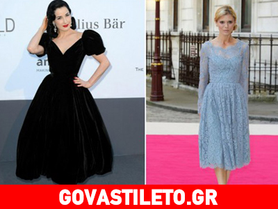 Τα «tea-length dresses» που φόρεσαν οι celebrities
