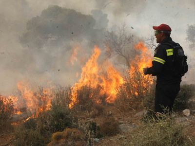 Υπό μερικό έλεγχο η πυρκαγιά στα Φάρσαλα Υπό μερικό έλεγχο η πυρκαγιά στα Φάρσαλα