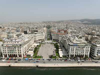 Αποκλεισμένο από τις 14.00 το κέντρο της Θεσσαλονίκης Αποκλεισμένο από τις 14.00 το κέντρο της Θεσσαλονίκης