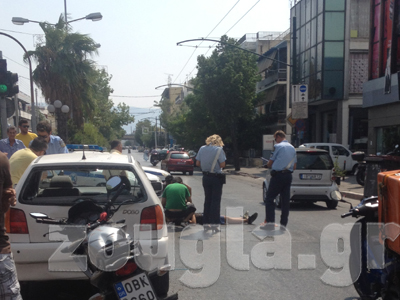 Σοβαρός τραυματισμός μοτοσικλετιστή στο Περιστέρι Σοβαρός τραυματισμός μοτοσικλετιστή στο Περιστέρι