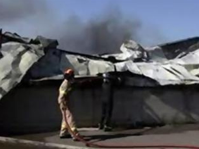 Πυρκαγιά σε αποθήκη στο ΚΑΑΥ Μάκρης Αλεξανδρούπολης