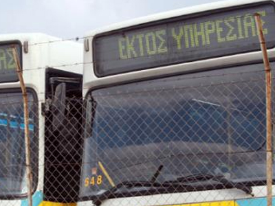 Χωρίς λεωφορεία αύριο η Αττική από τις 11:00 έως τις 17:00