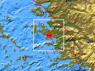 Σεισμός στην Τουρκία «ταρακούνησε» τη Σάμο