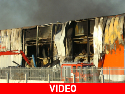 «Στάχτη» εργοτάσιο της Κατερίνης