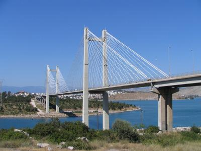 Εργασίες συντήρησης στην Υψηλή Γέφυρα της Χαλκίδας