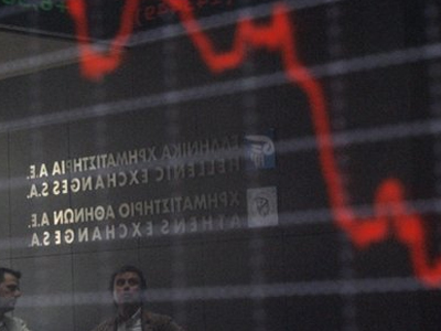 Πτώση στο Χρηματιστήριο Αθηνών