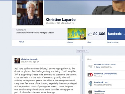 «Στροφή» κάνει η Κρ. Λαγκάρντ