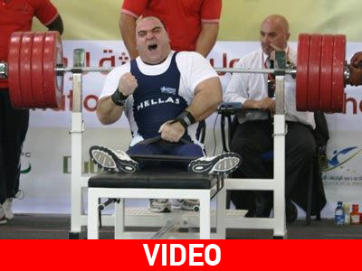 Παραολυμπιακοί 2012 (άρση βαρών σε πάγκο): «Χάλκινος» ο Μάμαλος με 232 κιλά Παραολυμπιακοί 2012 (άρση βαρών σε πάγκο): «Χάλκινος» ο Μάμαλος με 232 κιλά