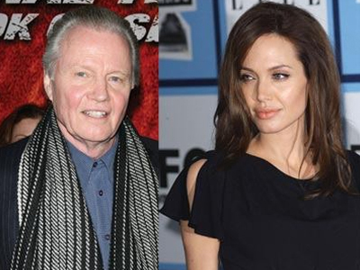 Τα βρήκε η Angelina Jolie με τον πατέρα της