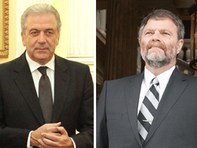 Συνάντηση Αβραμόπουλου με τον Γερμανό πρέσβη