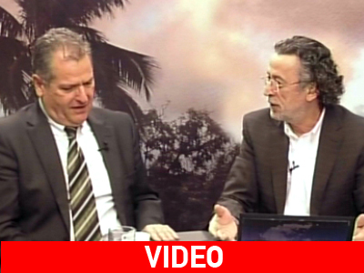 Ο Π. Οικονόμου στην τηλεόραση της Ζούγκλας