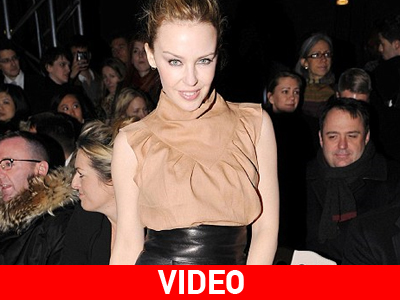 Η Kylie Minogue σε επίδειξη μόδας