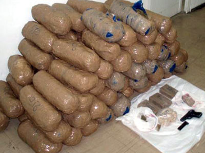 Πιάστηκε με 110 κιλά κάνναβη