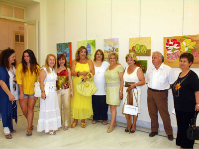 Η έκθεση ζωγραφικής των ΚΑΠΗ