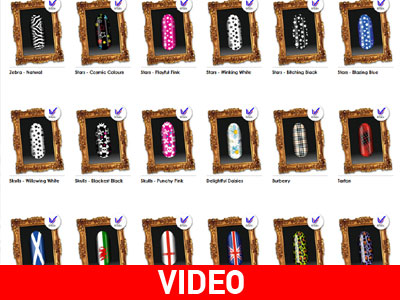 Ταινίες nail art: Θα τις λατρέψετε!