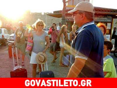 Ο Κώστας Καραμανλής σε οικογενειακές διακοπές στη Ρόδο…