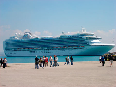 Έργα στο λιμάνι του Κατάκολου