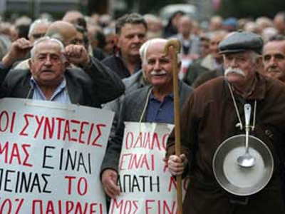 Με καταλήψεις απειλούν οι συνταξιούχοι στο Ρέθυμνο