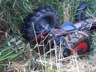 Καταπλακώθηκε από το τρακτέρ του…