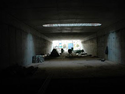 Εργασίες συντήρησης σε υπόγειες διαβάσεις