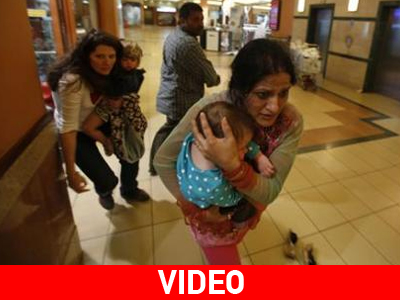 Σκηνές σοκ στο εμπορικό κέντρο του Ναϊρόμπι