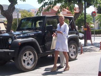 Η Βόζεμπεργκ για διακοπές στην Κεφαλονιά