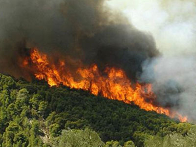 Φωτιά στο Ρέθυμνο