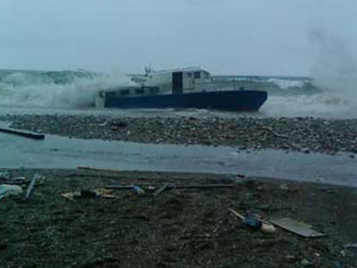 Σκάφος – φάντασμα στο Βόλο Σκάφος – φάντασμα στο Βόλο