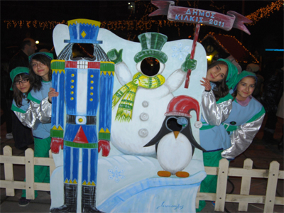 Πόλος έλξης το χριστουγεννιάτικο χωριό του Δήμου Κιλκίς