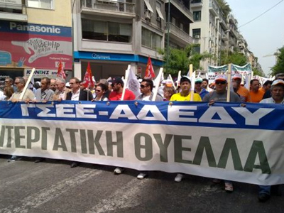 Νέες κινητοποιήσεις εξήγγειλαν ΓΣΕΕ και ΑΔΕΔΥ