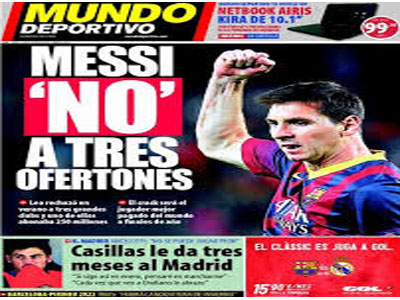 Το “όχι” του Μέσι σε πρόταση 250 εκατ. ευρώ