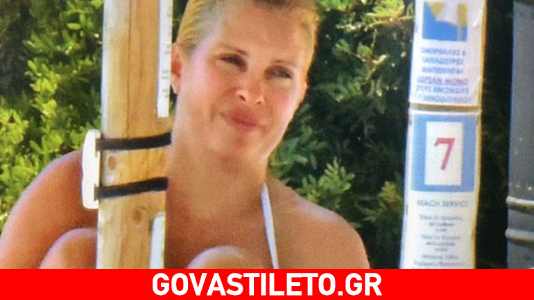 Το αληθινό πρόσωπο της Ελένης Μενεγάκη! Χωρίς ρετούς και μακιγιάζ στην παραλία