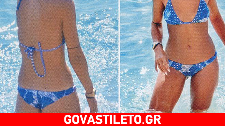 «Καύσωνας» στην Κεφαλονιά: Έβαλε το brazilian μαγιό της και άρχισε τις βουτιές η…