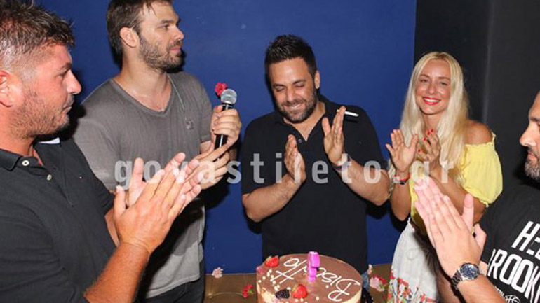 Γιώργος Γιαννιάς: Τα γενέθλια του μελλοντικού γαμπρού στη Μύκονο!