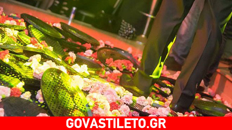 Τελειώσαν τα λουλούδια στη live εμφάνιση γνωστού λαϊκού τραγουδιστή