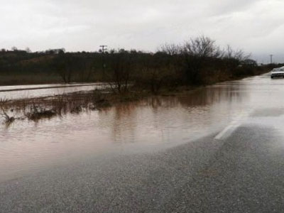 Διεκόπη η κυκλοφορία στην Ε.Ο. Αβάτου-Ν. Κεσσάνης
