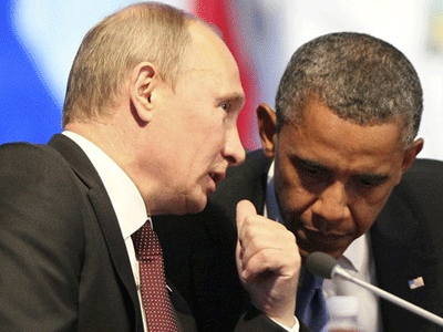 Τηλεφωνική επικοινωνία Ομπάμα – Πούτιν