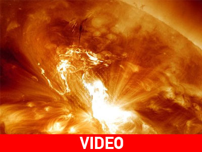 Εντυπωσιακή ηλιακή καταιγίδα αναβάλλει την εκτόξευση διαστημικού φορτηγού