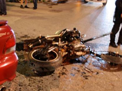 Λάρισα: Τραυματισμός σε τροχαίο στην οδό Καρδίτσης