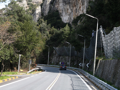 Κυκλοφοριακές ρυθμίσεις στην περιοχή των Τεμπών