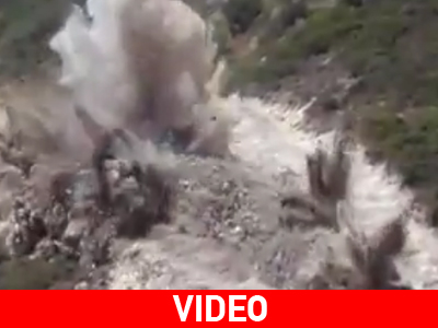 Κρήτη: Eντυπωσιακή έκρηξη στο Ηράκλειο