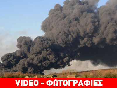 Η πυρκαγιά που είναι ορατή από το διάστημα