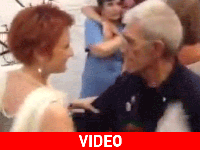 Ο χορός του Γ. Μπουτάρη με τη σύντροφό του